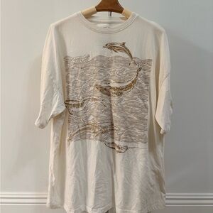 Graphic Beige T-Shirt